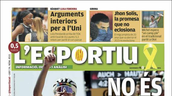 L'Esportiu, Ed.Girona: "Jhon Solís, la promesa que no eclosiona"