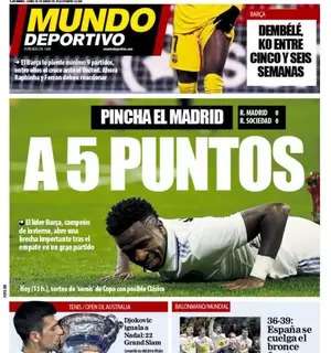 Mundo Deportivo: "Dembélé KO entre cinco y seis semanas"