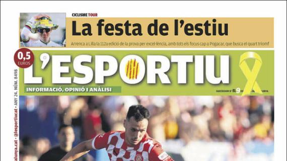 L'Esportiu, Ed.Girona: "Costados cortos"