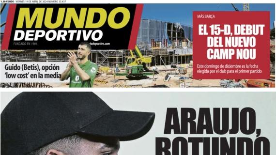 Mundo Deportivo: "Araujo rotundo"