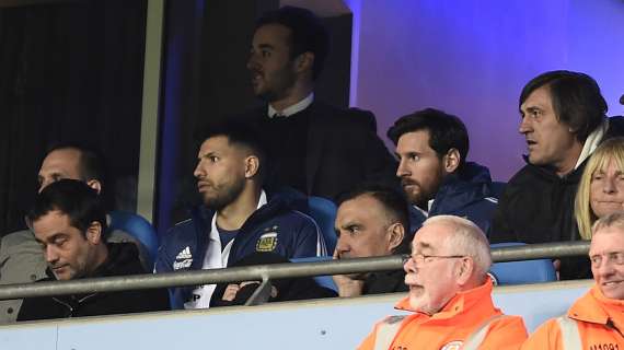 Agüero: "Obviamente que me gustaría jugar con Messi"