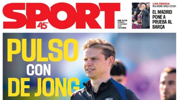 Sport: "Pulso con De Jong"