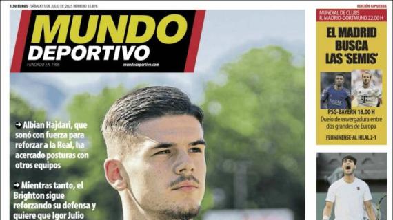 Mundo Deportivo, Ed.Guipúzcoa: "Vía casi descartada"