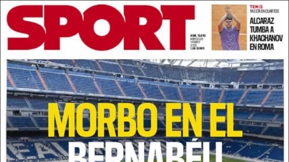Sport: "Morbo en el Bernabéu"