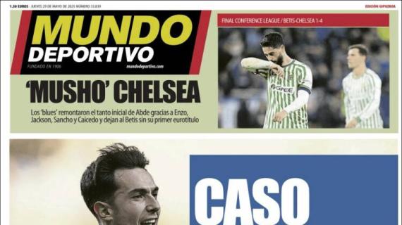Mundo Deportivo, Ed. Guipúzcoa: "Caso cerrado"