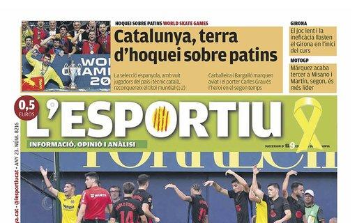 L'Esportiu: "Un precio alto"