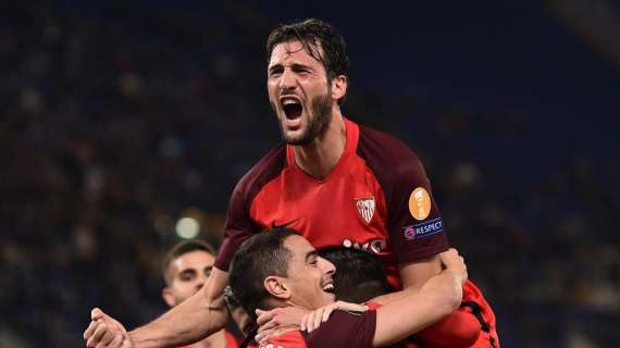 Final: Sevilla FC - Lazio 2-0. Los andaluces en octavos de final