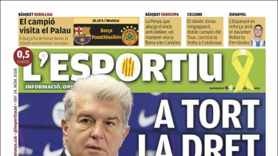 L'Esportiu: "A diestro y siniestro"