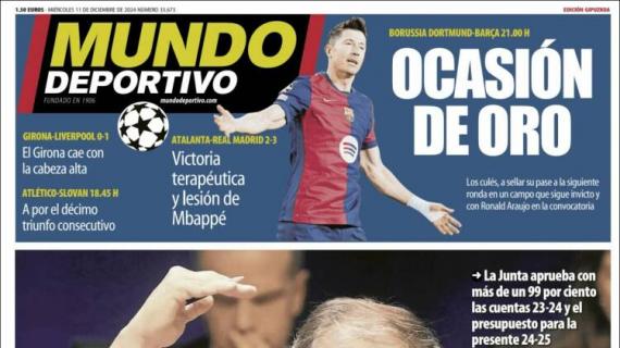 Mundo Deportivo, Ed.Guipuzcoa: "Apoyo total"