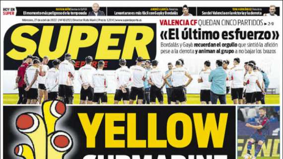 Valencia CF, Superdeporte: "El último esfuerzo"