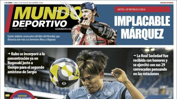 Mundo Deportivo, Ed.Guipúzcoa: "Primer test en Japón"
