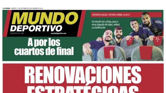 Mundo Deportivo: "Renovaciones estratégicas"