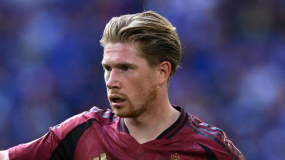 Manchester City, De Bruyne trabaja con el grupo principal