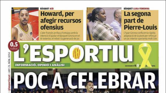 L'Esportiu, Ed.Girona: "Poco para celebrar"