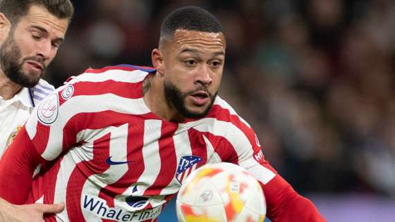 Memphis hace el quinto gol del Atlético (2-5)