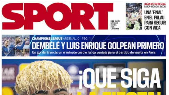 Sport: "Que siga la fiesta"