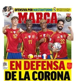 Marca: "En defensa de la corona"