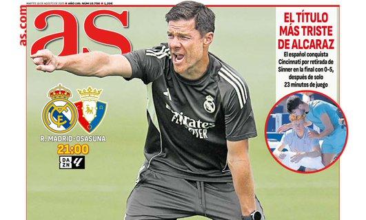 As: ·Estreno en el Bernabéu"