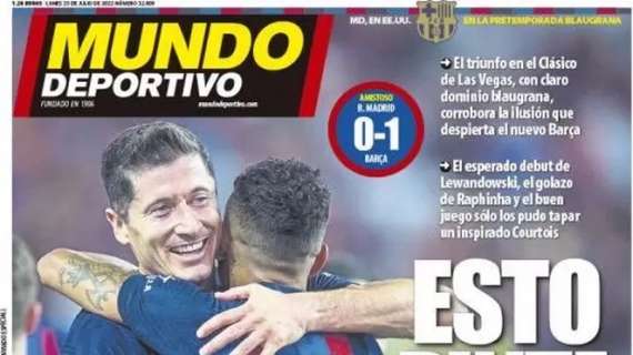 `Mundo Deportivo: ·"Esto pinta bien"
