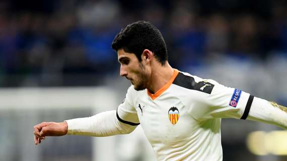 Gonçalo Guedes convierte el segundo tanto del Valencia CF (2-1)