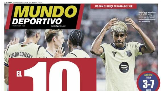 Mundo Deportivo: ''El 10 ya golea''