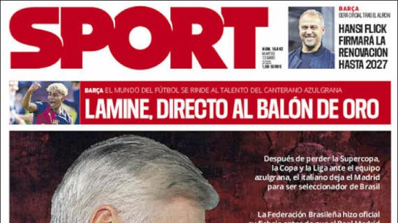 Sport: "El Barça se carga a Ancelotti"