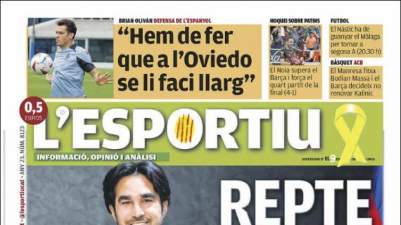 L'Esportiu: "Reto mayúsculo".