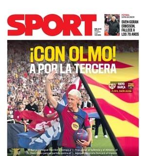 Sport: "Dani Olmo, a por la tercera"