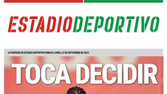 Estadio Deportivo: "Toca decidir"