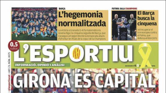 L'Esportiu: "Girona es Capital"