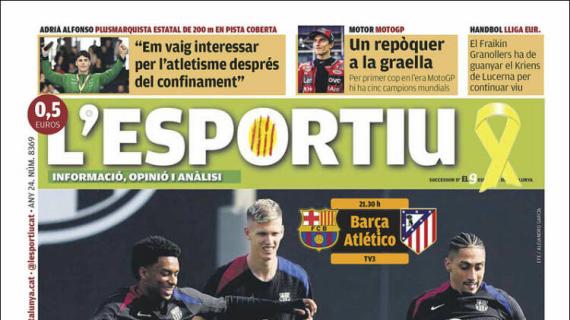 L'Esportiu: "Copa, Liga y Champions"