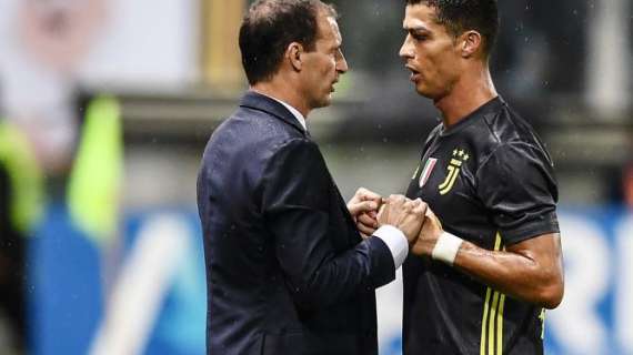 Juventus, Allegri: "Mañana marcará Cristiano Ronaldo"