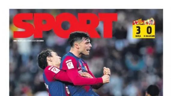 Sport: "Pedri vuelve, Xavi espera"