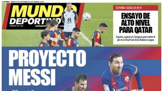 Mundo Deportivo: "Proyecto Messi"