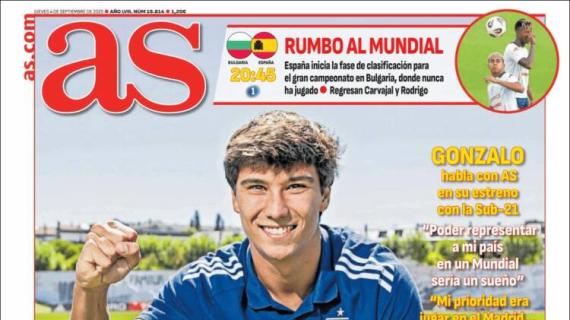 Gonzalo en As: "Xabi siempre me mostró confianza"
