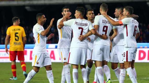 Italia, la Roma arrasa al Benevento (0-4)
