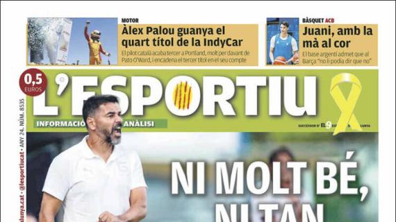 L'Esportiu, Ed.Girona: "Ni muy bien ni tan mal"