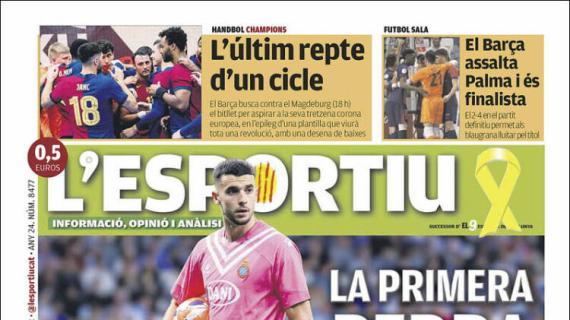 L'Esportiu: "La primera piedra"