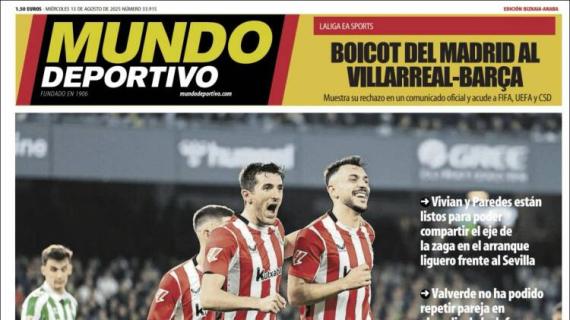 Mundo Deportivo, Ed.Vizcaya: "Al centro"