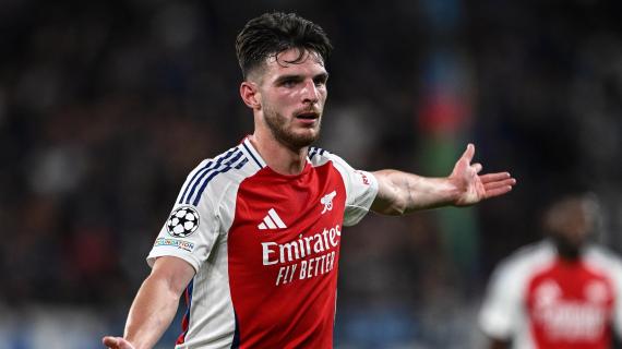 Arsenal, problema muscular de Rice