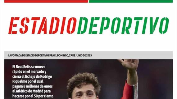 Estadio Deportivo: "Riquelme es verdiblanco"