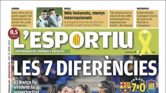 L'Esportiu: "Las 7 diferencias"