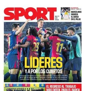 Sport: "Líderes y a por los cuartos"