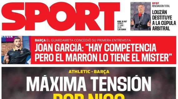 Sport: "Máxima tensión por Nico"