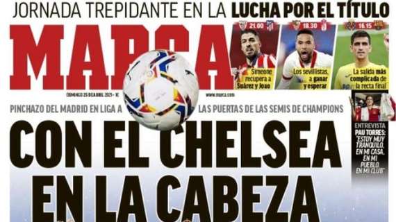 Marca: "Con el Chelsea en la cabeza"