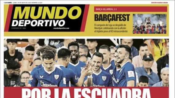Mundo Deportivo, Ed.Vizcaya: "Por la escuadra"