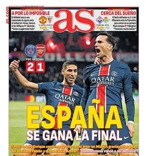 As;: "España se gana la final"