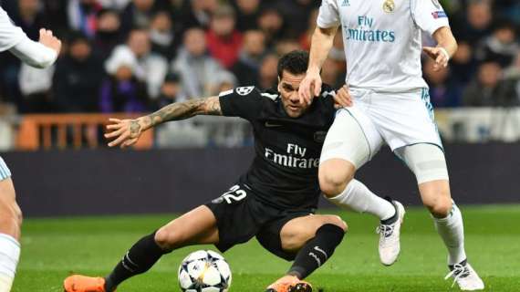 PSG, Daniel Alves: "Ante el Real Madrid necesitamos un partido perfecto"