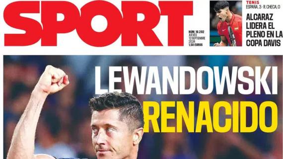 Sport: "Lewandowski, renacido"