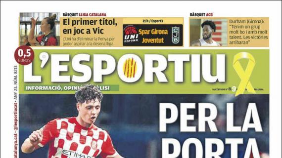 L'Esportiu, Ed.Girona: "Por la puerta grande"